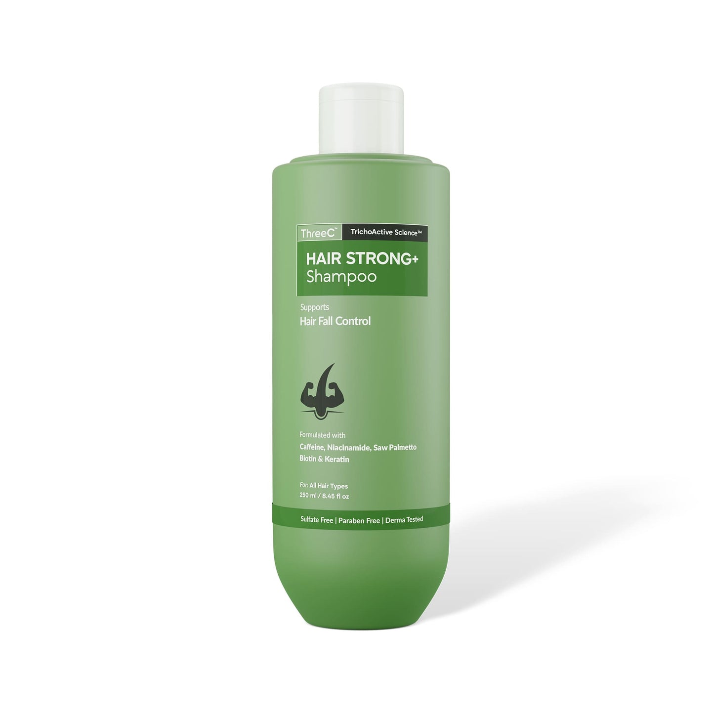 Hair Strong+ Advanced Hair Fall Control Shampoo (250ml)