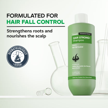 Hair Strong+ Advanced Hair Fall Control Shampoo (250ml)